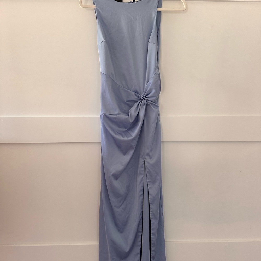Abercrombie & Fitch Light Blue Maxi Dress